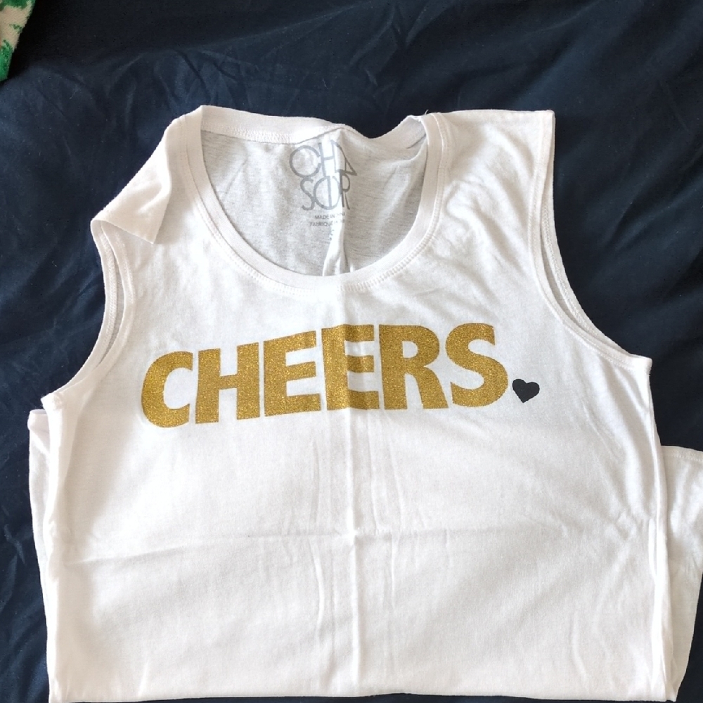 NWOT chaser brand graphic tanks